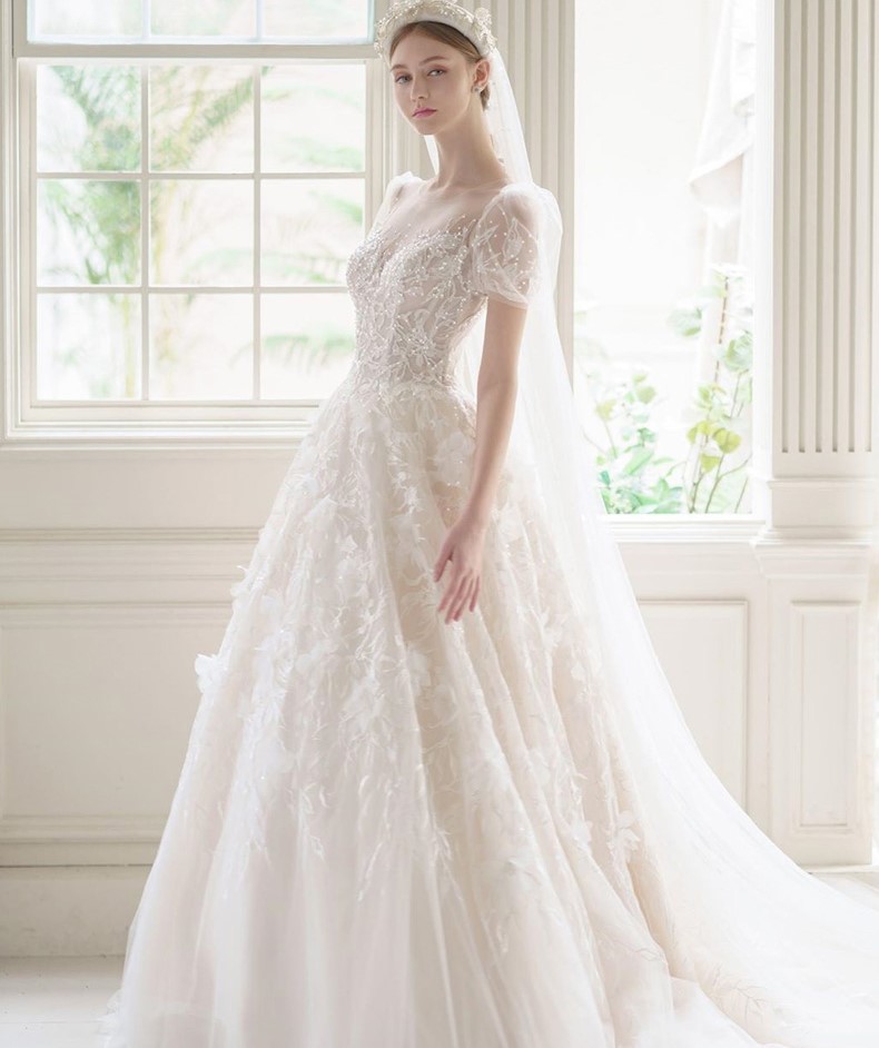 50 mẫu váy cưới đẹp tinh tế dành cho cô dâu  Cẩm Ni Studio