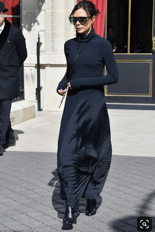 Mãn nhãn cực độ khi ngắm Victoria Beckham diện váy dài: Đỉnh cao từ vóc dáng cho đến thần thái - Ảnh 3.